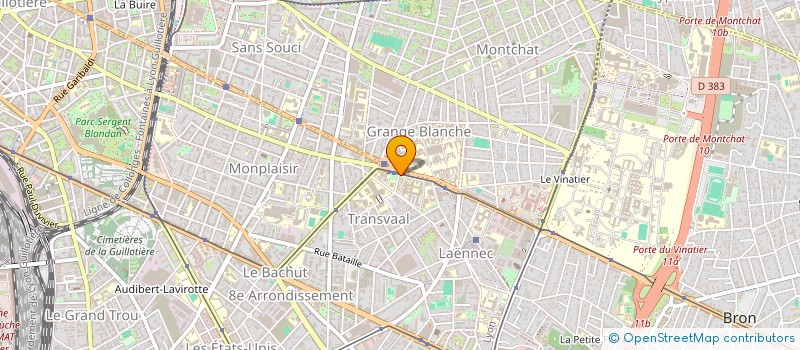 localisation de l'entreprise CTRE ANALYS CONTR PLANTE PHARMACEUT ALIM à LYON
