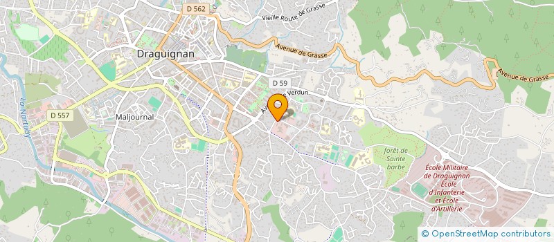 localisation de l'entreprise CTRE ANALYTIQUE INTERUNIVERSIT REGIONAL  DRAGUIGNAN