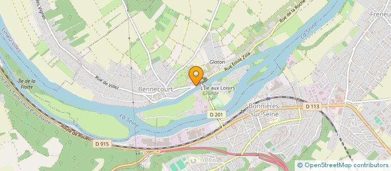 localisation de l'entreprise CTRE ANIMATION BENNECOURT ET ENVIRON à BENNECOURT