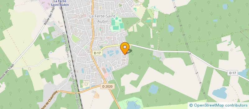 localisation de l'entreprise CTRE AVIC SOLOGNE OEUFS AUTRUCHES REPROD à LIGNY-LE-RIBAULT