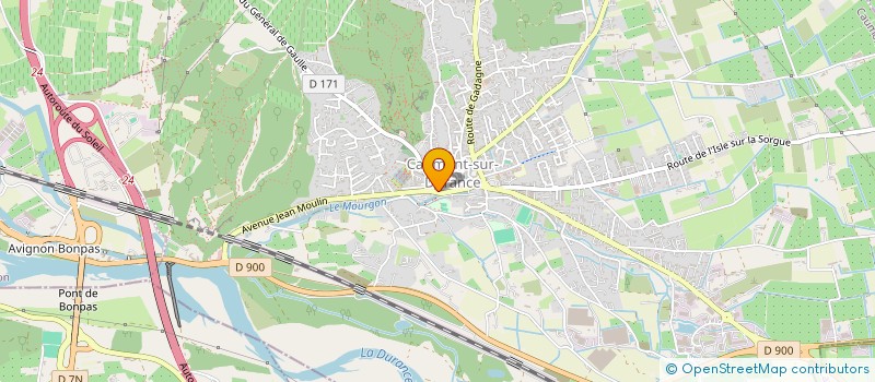 localisation de l'entreprise CTRE COM ACTION SCIALE CAUMONT S-DURANCE  CAUMONT-SUR-DURANCE