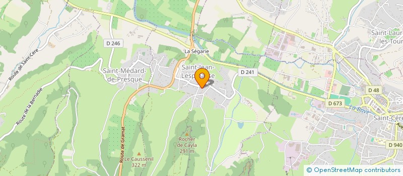 localisation de l'entreprise CTRE COM ACTION SOC.ST JEAN LESPINASSE  SAINT-JEAN-LESPINASSE