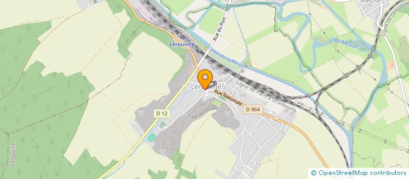 localisation de l'entreprise CTRE COM ACTION SOCIAL DE LEROUVILLE à LEROUVILLE