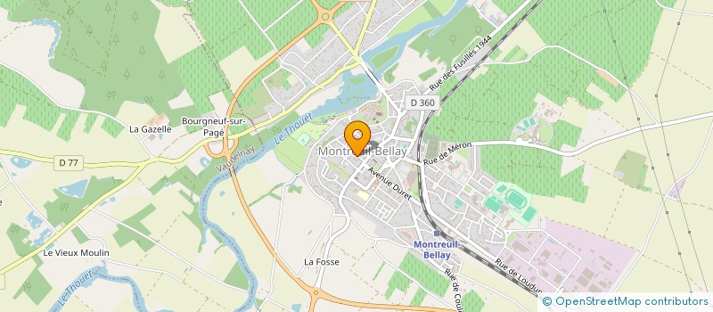 localisation de l'entreprise CTRE COM ACTION SOCIAL DE ST JUST S DIVE  SAINT-JUST-SUR-DIVE