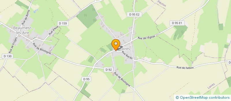 localisation de l'entreprise CTRE COM ACTION SOCIAL ERNY SAINT JULIEN  ERNY-SAINT-JULIEN