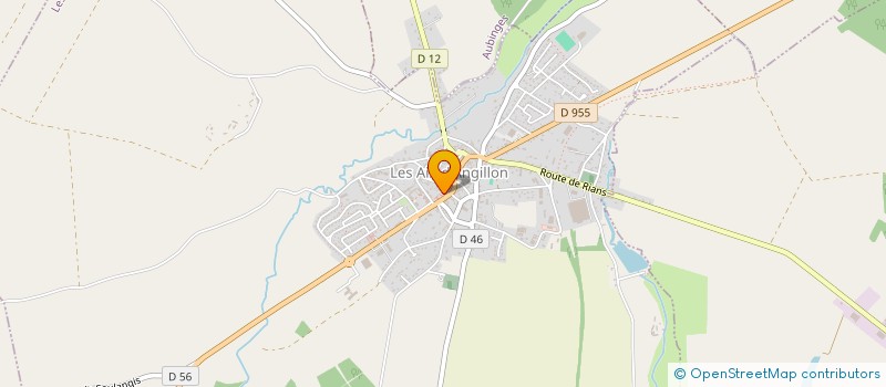 localisation de l'entreprise CTRE COM ACTION SOCIALE à LES AIX-D'ANGILLON