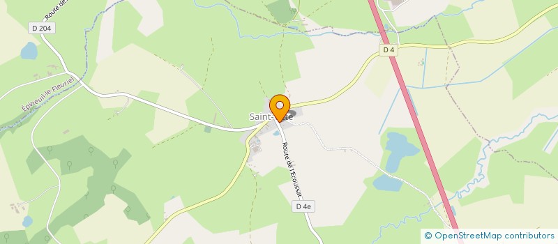 localisation de l'entreprise CTRE COM ACTION SOCIALE  EPINEUIL-LE-FLEURIEL