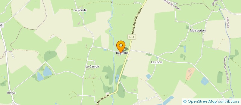 localisation de l'entreprise CTRE COM ACTION SOCIALE à SAINT-PIERRE-LES-BOIS