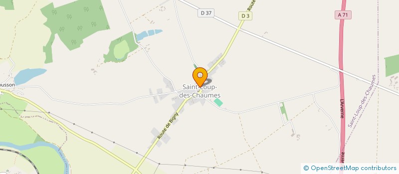 localisation de l'entreprise CTRE COM ACTION SOCIALE à SAINT-LOUP-DES-CHAUMES