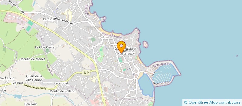 localisation de l'entreprise CTRE COM ACTION SOCIALE à SAINT-QUAY-PORTRIEUX