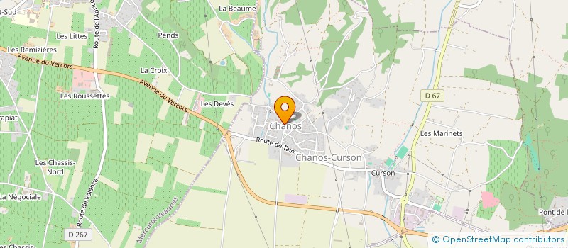 localisation de l'entreprise CTRE COM ACTION SOCIALE à BEAUMONT-MONTEUX