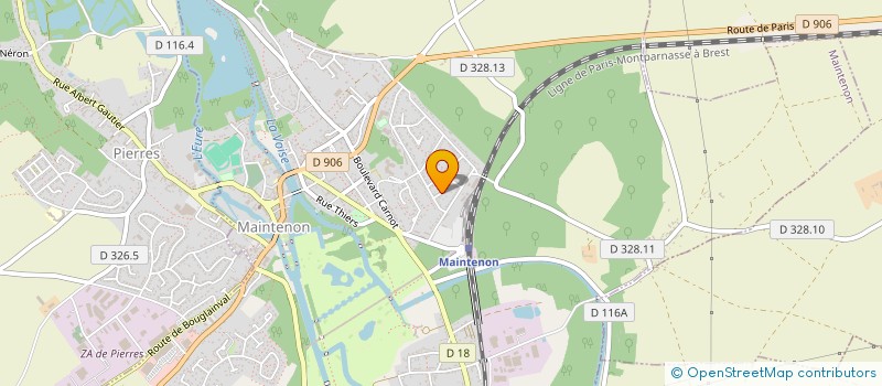 localisation de l'entreprise CTRE COM ACTION SOCIALE à SAINT-MARTIN-DE-NIGELLES