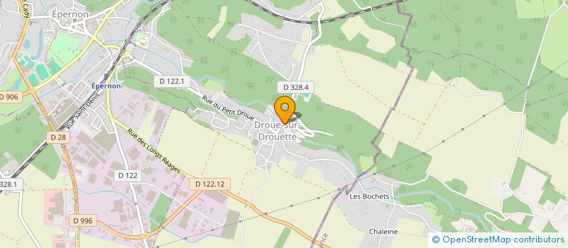 localisation de l'entreprise CTRE COM ACTION SOCIALE à DROUE-SUR-DROUETTE