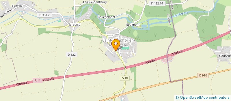 localisation de l'entreprise CTRE COM ACTION SOCIALE à AUNEAU-BLEURY-SAINT-SYMPHORIEN