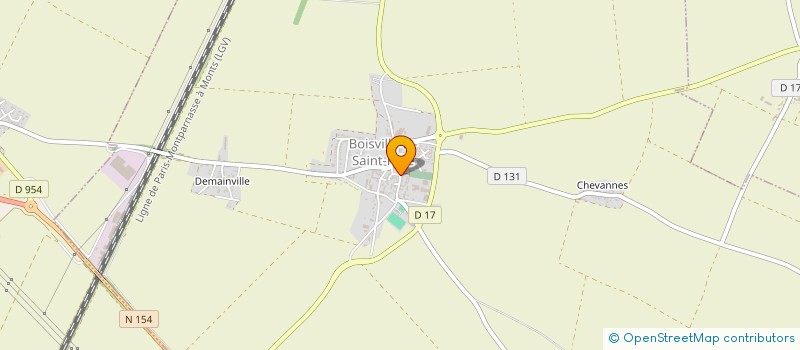 localisation de l'entreprise CTRE COM ACTION SOCIALE à BOISVILLE-LA-SAINT-PERE
