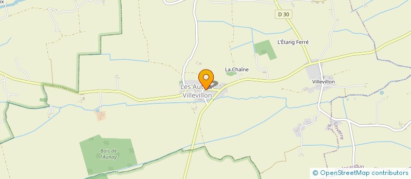 localisation de l'entreprise CTRE COM ACTION SOCIALE à LES AUTELS-VILLEVILLON