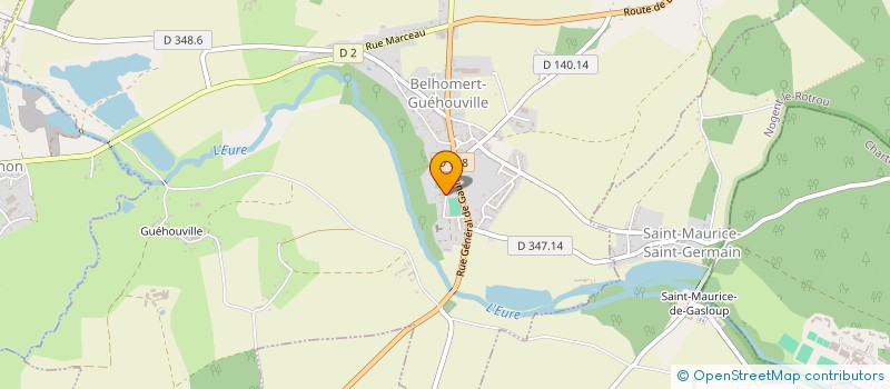 localisation de l'entreprise CTRE COM ACTION SOCIALE à BELHOMERT-GUEHOUVILLE