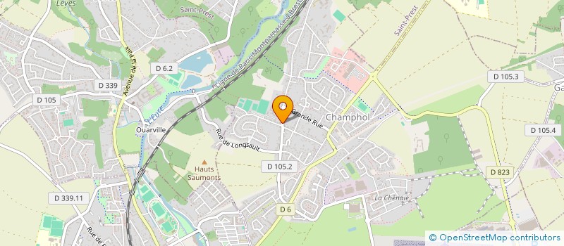 localisation de l'entreprise CTRE COM ACTION SOCIALE à GASVILLE-OISEME
