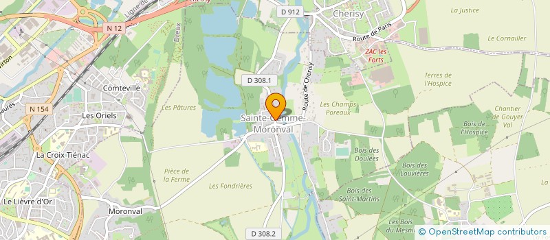 localisation de l'entreprise CTRE COM ACTION SOCIALE à SAINTE-GEMME-MORONVAL