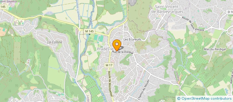 localisation de l'entreprise CTRE COM ACTION SOCIALE à PRADES-LE-LEZ