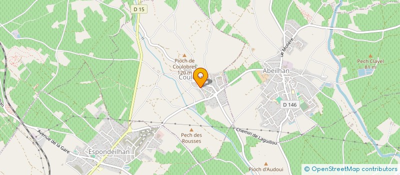 localisation de l'entreprise CTRE COM ACTION SOCIALE à ALIGNAN-DU-VENT
