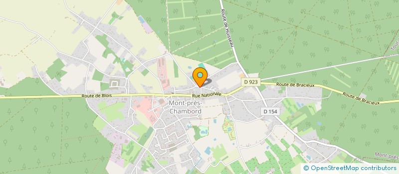 localisation de l'entreprise CTRE COM ACTION SOCIALE à MONT-PRES-CHAMBORD
