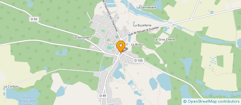 localisation de l'entreprise CTRE COM ACTION SOCIALE à MARCILLY-EN-GAULT