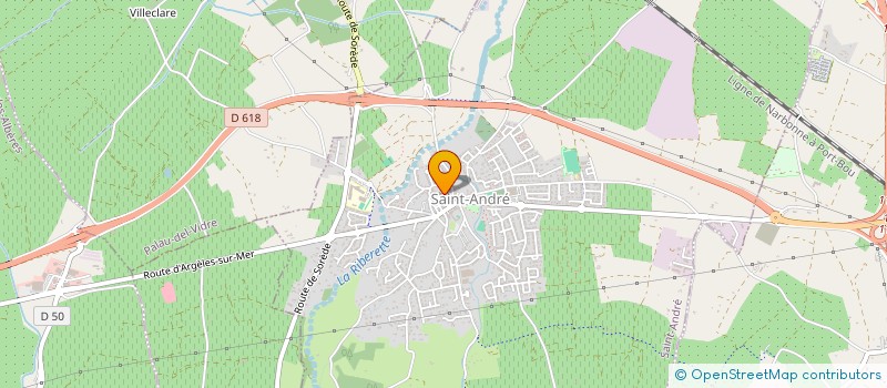 localisation de l'entreprise CTRE COM ACTION SOCIALE à SAINT-ANDRE