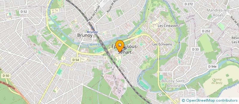 localisation de l'entreprise CTRE COM ACTION SOCIALE à EPINAY-SOUS-SENART