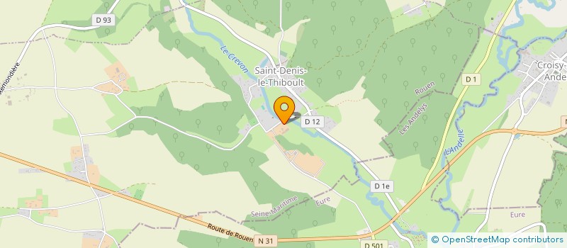 localisation de l'entreprise CTRE COM ACTION SOCIALE AUZOUVILLE RY  AUZOUVILLE-SUR-RY