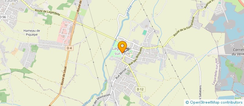 localisation de l'entreprise CTRE COM ACTION SOCIALE BEAUMONT S LEZE  BEAUMONT-SUR-LEZE