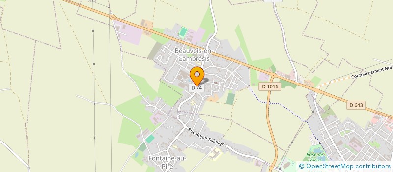 localisation de l'entreprise CTRE COM ACTION SOCIALE BEAUVOIS EN CSIS à BEAUVOIS-EN-CAMBRESIS