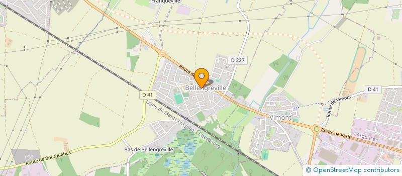 localisation de l'entreprise CTRE COM ACTION SOCIALE BELLENGREVILLE à BELLENGREVILLE