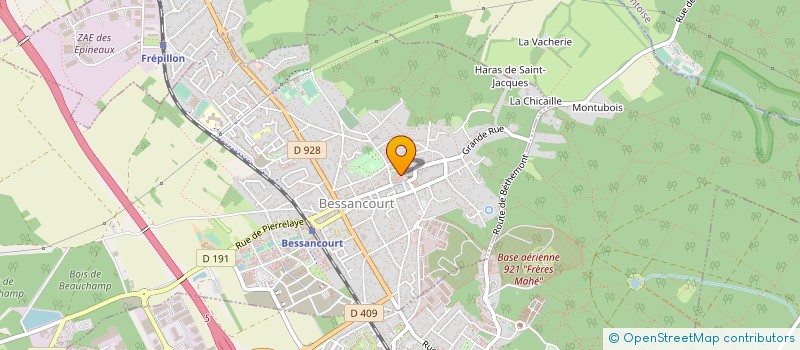 localisation de l'entreprise CTRE COM ACTION SOCIALE BESSANCOURT à BESSANCOURT