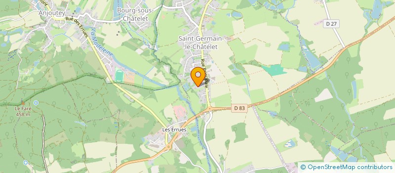 localisation de l'entreprise CTRE COM ACTION SOCIALE BOURG-SOUS-CHATE  BOURG-SOUS-CHATELET