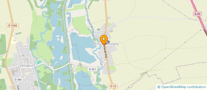 localisation de l'entreprise CTRE COM ACTION SOCIALE BRISSAY CHOIGNY à BRISSAY-CHOIGNY