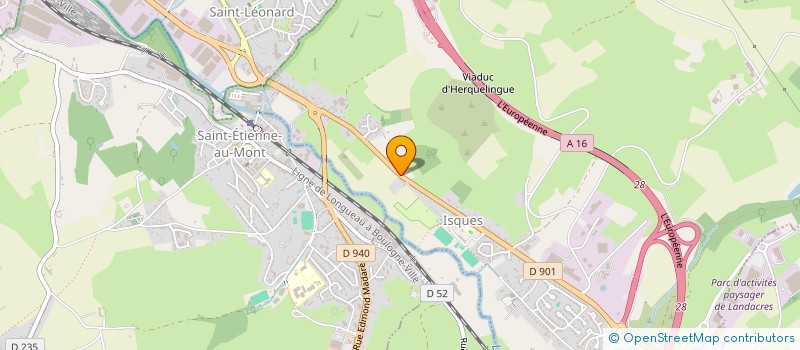 localisation de l'entreprise CTRE COM ACTION SOCIALE CAPELLE-BOULOGNE à LA CAPELLE-LES-BOULOGNE