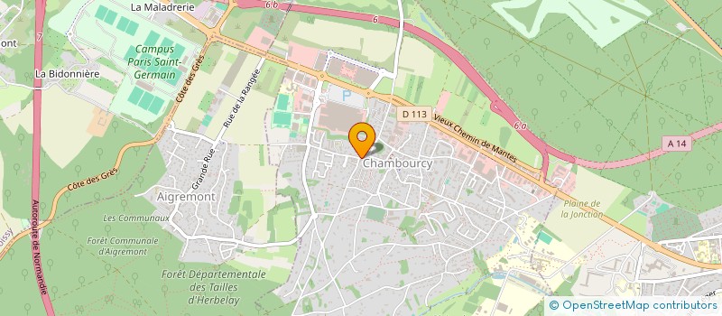 localisation de l'entreprise CTRE COM ACTION SOCIALE D AIGREMONT à AIGREMONT