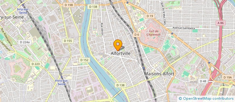 localisation de l'entreprise CTRE COM ACTION SOCIALE D'ALFORTVILLE à ALFORTVILLE