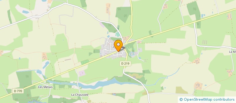 localisation de l'entreprise CTRE COM ACTION SOCIALE D'ANGRIE  ANGRIE