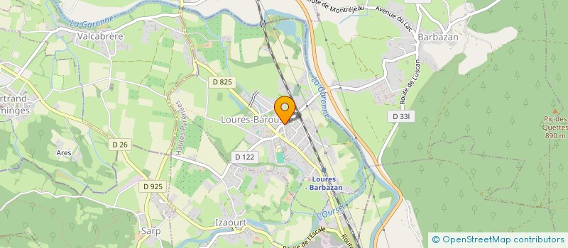 localisation de l'entreprise CTRE COM ACTION SOCIALE D ANTICHAN à ANTICHAN