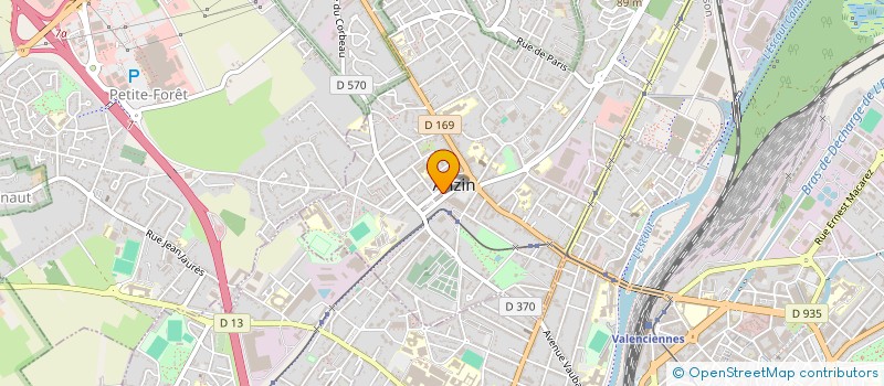 localisation de l'entreprise CTRE COM ACTION SOCIALE D ANZIN à ANZIN