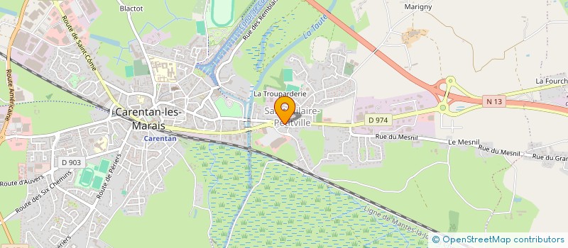 localisation de l'entreprise CTRE COM ACTION SOCIALE D'APPEVILLE  APPEVILLE