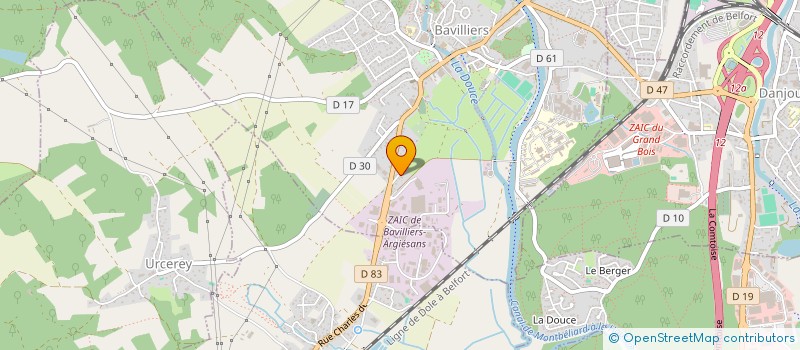 localisation de l'entreprise CTRE COM ACTION SOCIALE D'ARGIESANS à ARGIESANS