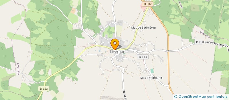 localisation de l'entreprise CTRE COM ACTION SOCIALE D'ASSIER à ASSIER