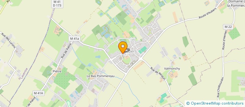 localisation de l'entreprise CTRE COM ACTION SOCIALE D AUBERS à AUBERS
