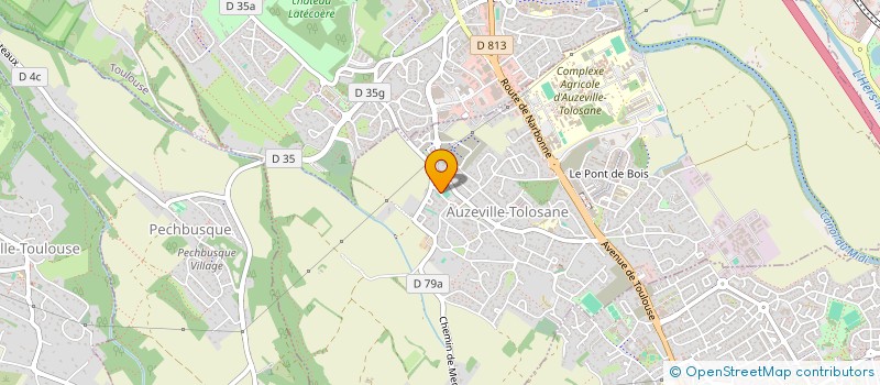 localisation de l'entreprise CTRE COM ACTION SOCIALE D'AUREVILLE  AUREVILLE