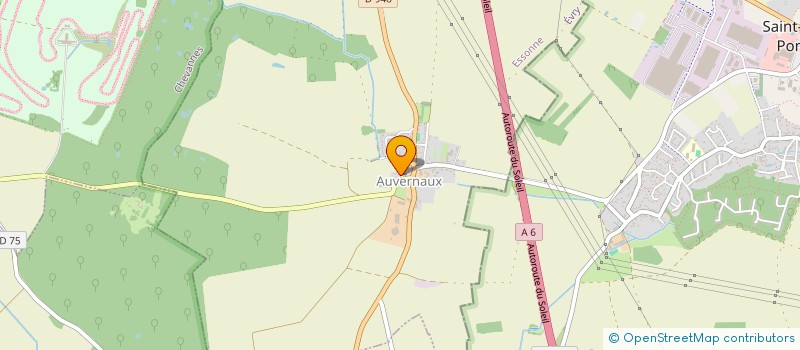 localisation de l'entreprise CTRE COM ACTION SOCIALE D AUVERNAUX à AUVERNAUX