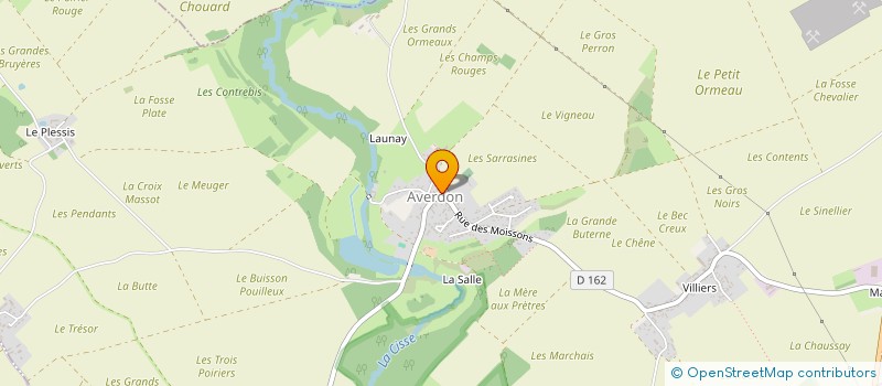 localisation de l'entreprise CTRE COM ACTION SOCIALE D'AVERDON  AVERDON