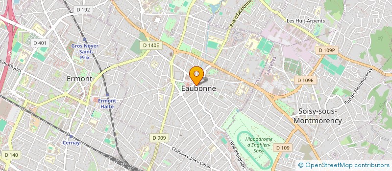 localisation de l'entreprise CTRE COM ACTION SOCIALE D EAUBONNE à EAUBONNE